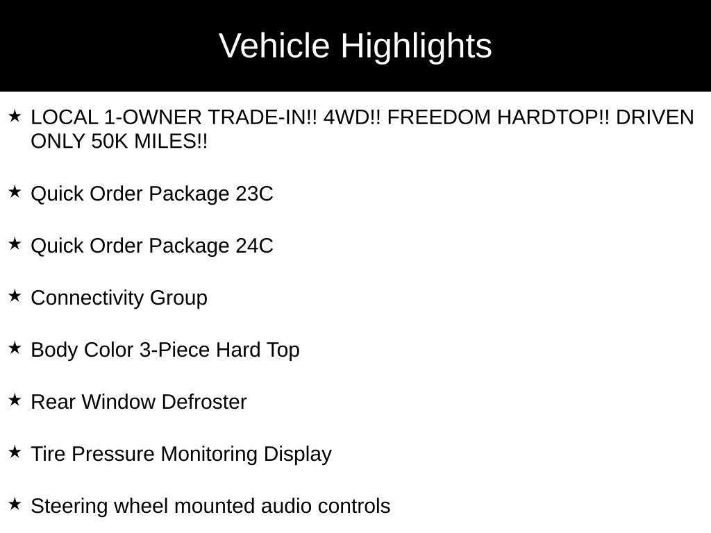 2018 Jeep Wrangler JK Unlimited Sport