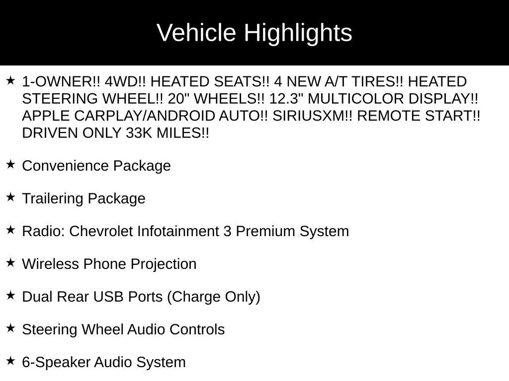 2023 Chevrolet Silverado 1500 LT