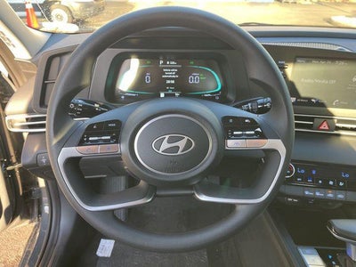 2026 Hyundai Elantra Hybrid Blue