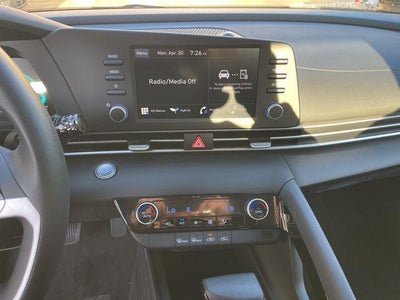 2026 Hyundai Elantra Hybrid Blue