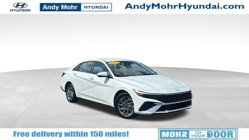 2025 Hyundai Elantra Hybrid Blue