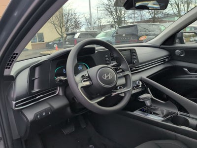 2026 Hyundai Elantra Hybrid Blue