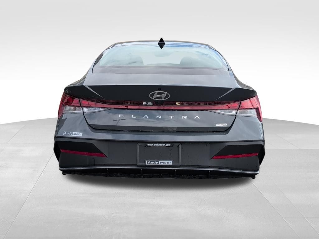 2026 Hyundai Elantra Hybrid Blue
