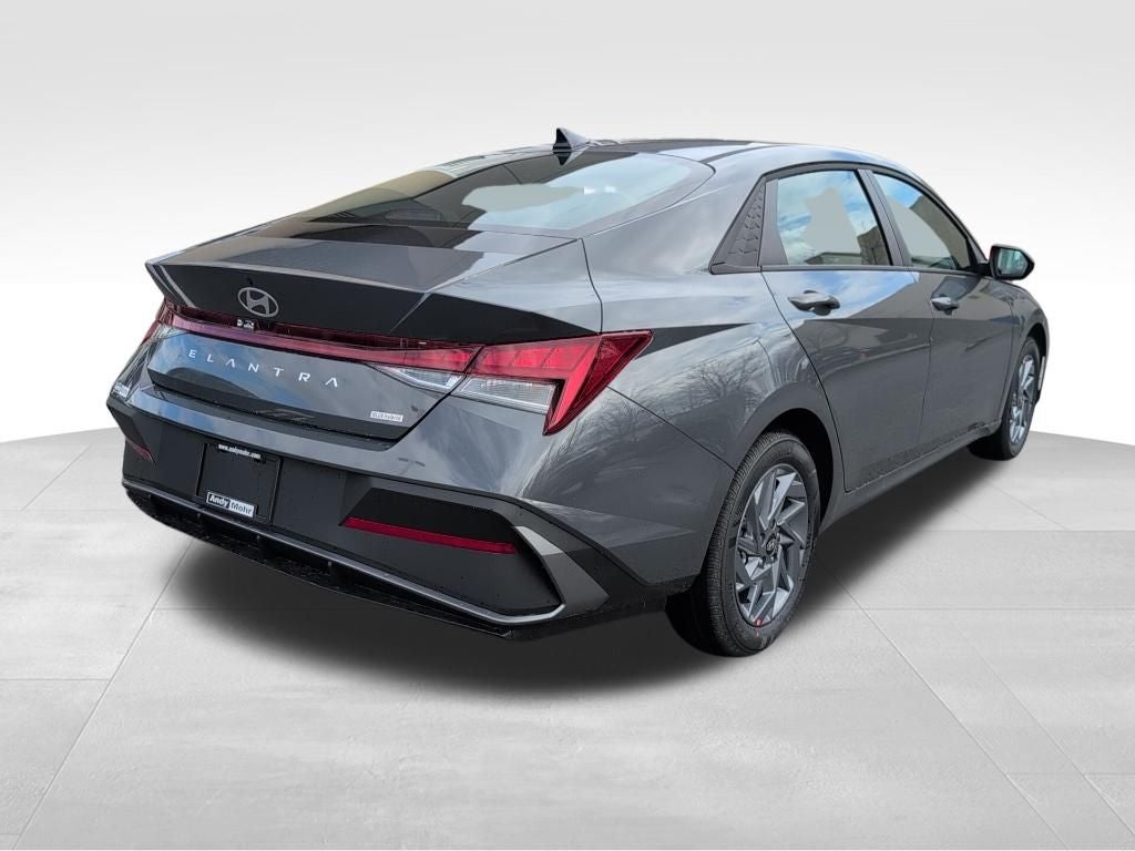 2026 Hyundai Elantra Hybrid Blue