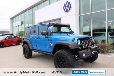 2016 Jeep Wrangler Unlimited Willys