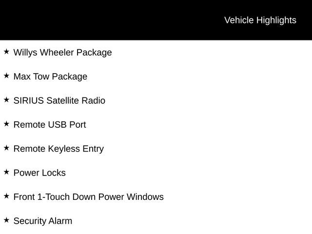 2016 Jeep Wrangler Unlimited Willys