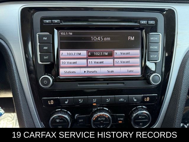 2012 Volkswagen Passat 2.5 SE w/Sunroof