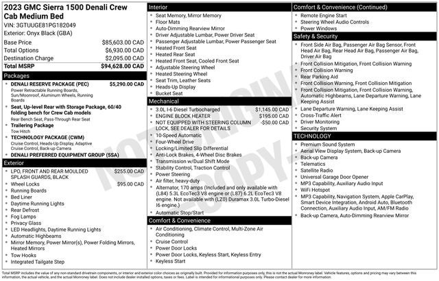 2023 GMC Sierra 1500 Denali