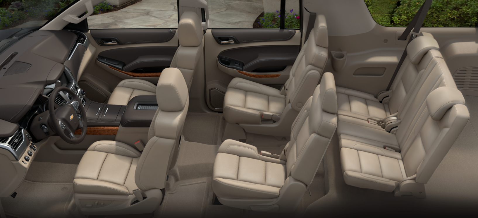 2017 Chevy Suburban interior