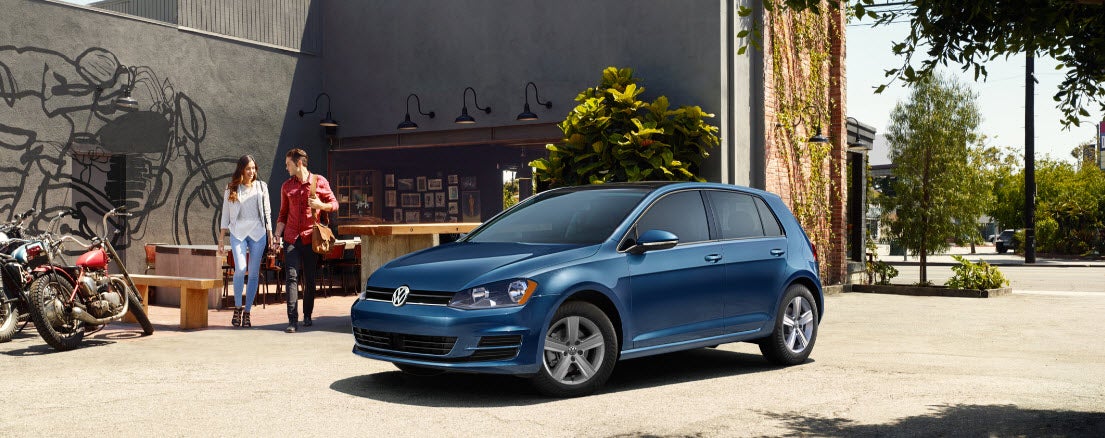 2017 VW Golf Blue