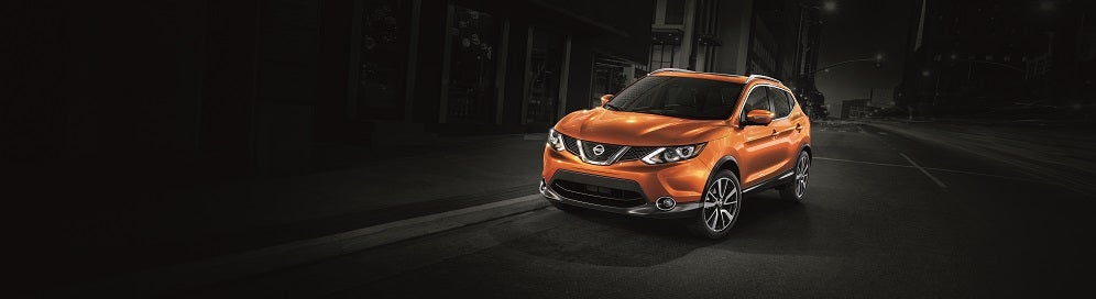 orange Nissan Rogue